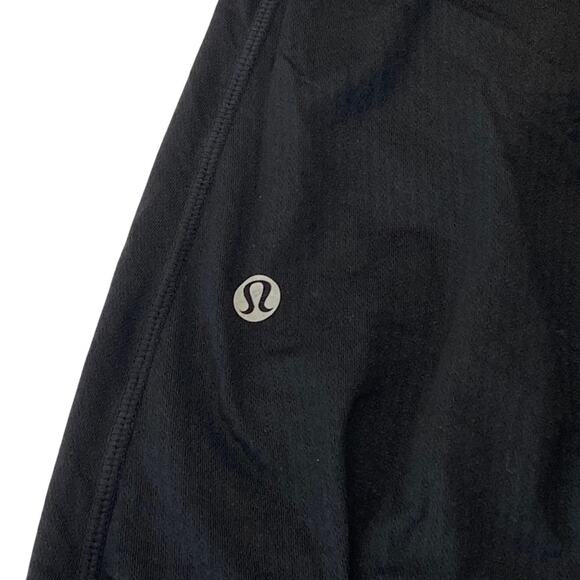 LULULEMON No Limits built in bra Racerback black tank Size 6 - Picture 6 of 9